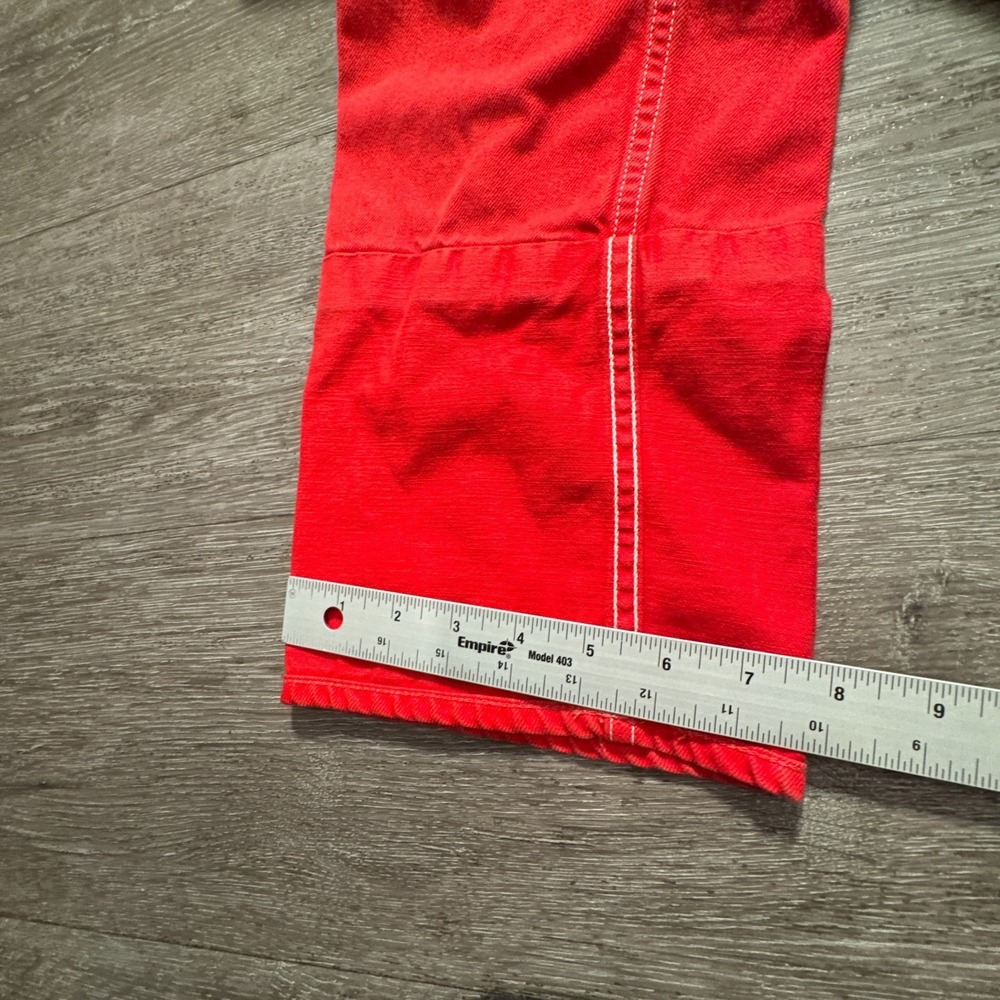 Rag Bone Jeans Womens 27 Red Denim 100% Cotton Slim Straight 27x27 Casual Adult - Picture 11 of 11